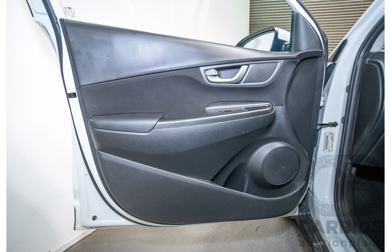 09/2019 Hyundai Kona Go FW OS.2 MY19 4D Wagon White 2.0L