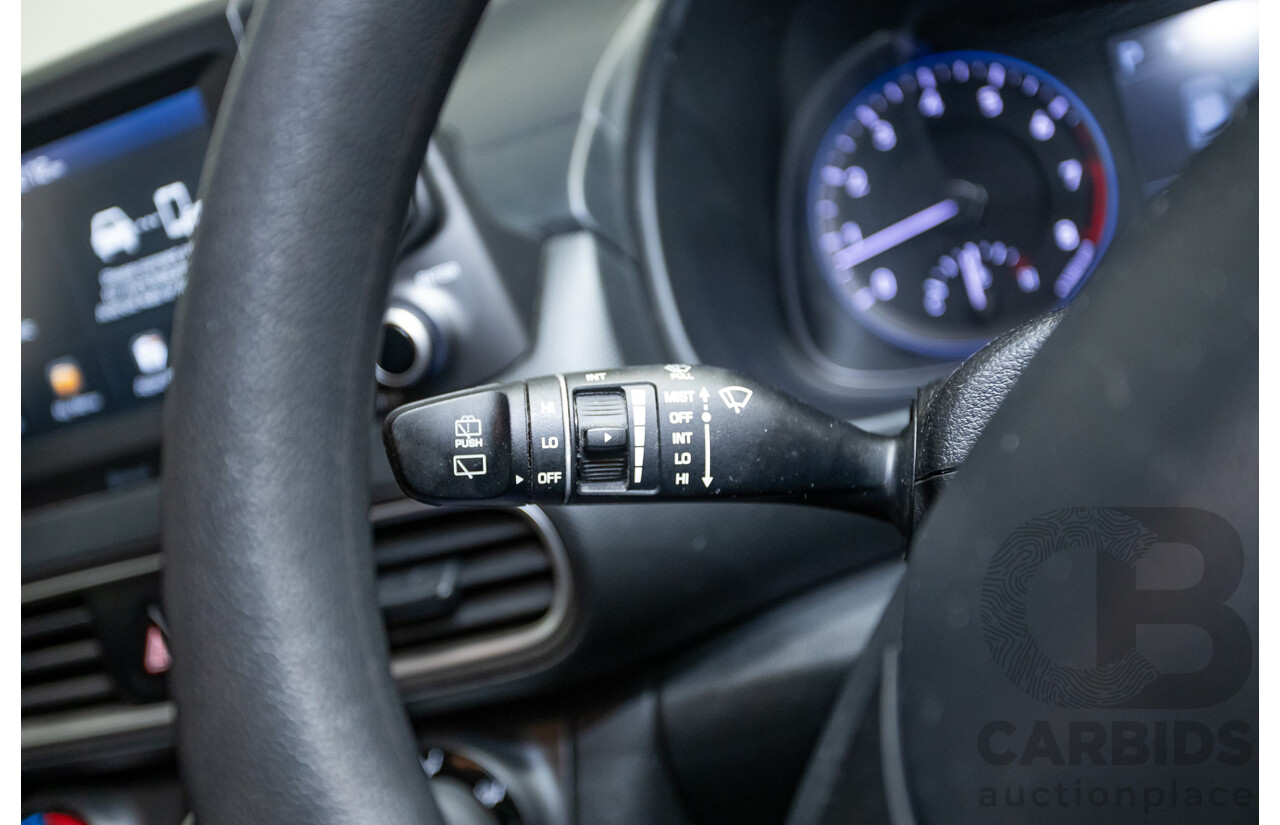 09/2019 Hyundai Kona Go FW OS.2 MY19 4D Wagon White 2.0L