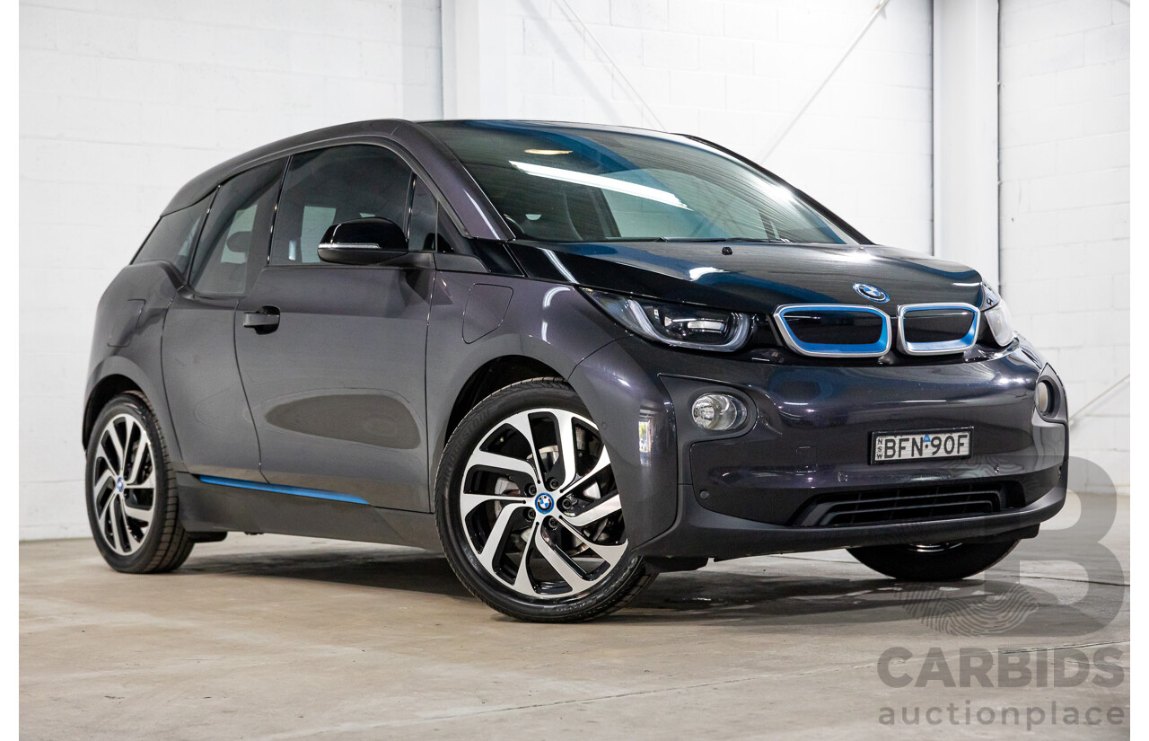 4/2016 BMW i3 REx Hybrid (RWD) IO1 4d Hatchback Mineral Grey/Fluid Black 0.6L - 125kW Electric