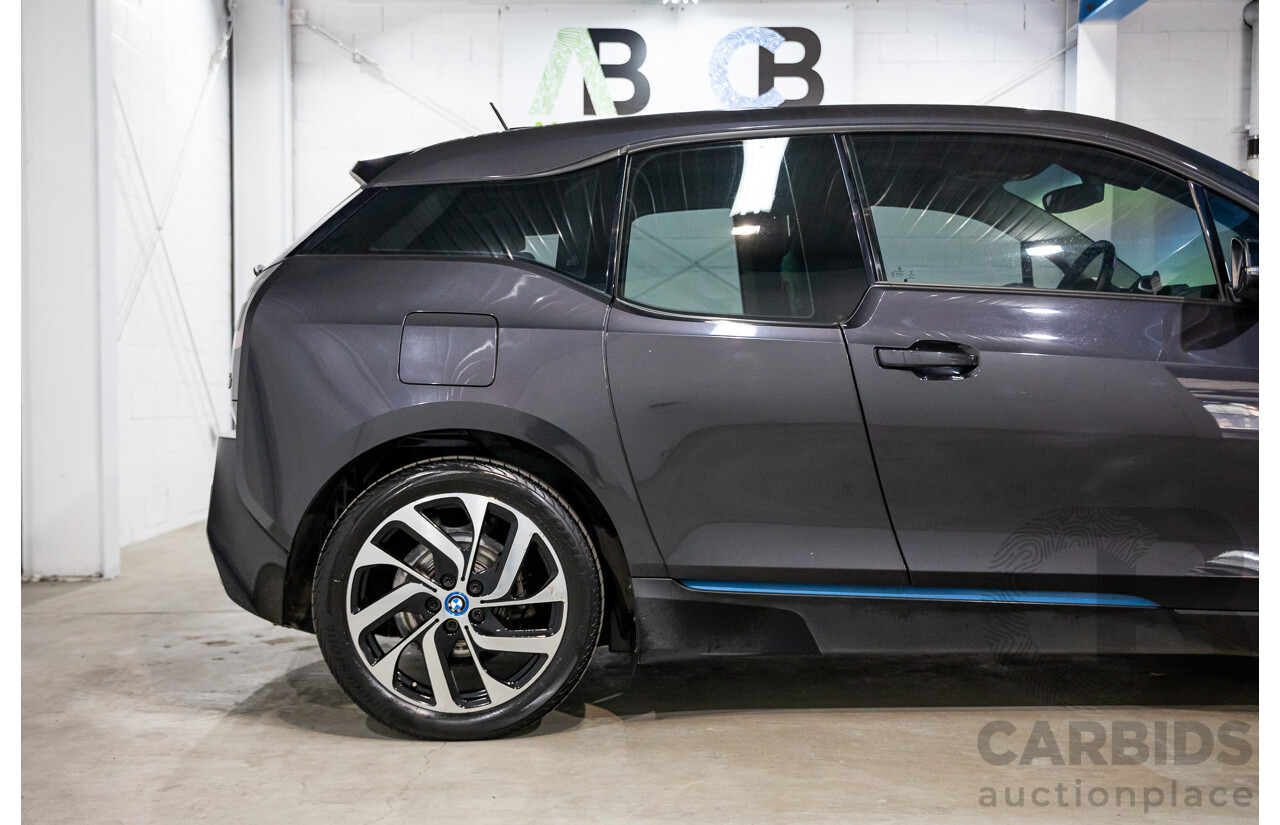 4/2016 BMW i3 REx Hybrid (RWD) IO1 4d Hatchback Mineral Grey/Fluid Black 0.6L - 125kW Electric