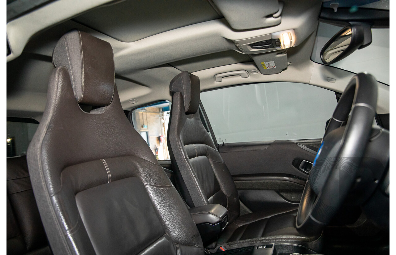 4/2016 BMW i3 REx Hybrid (RWD) IO1 4d Hatchback Mineral Grey/Fluid Black 0.6L - 125kW Electric