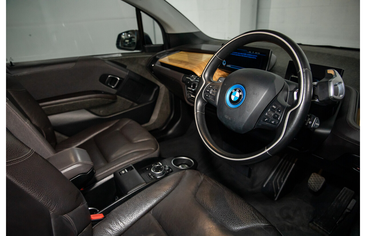 4/2016 BMW i3 REx Hybrid (RWD) IO1 4d Hatchback Mineral Grey/Fluid Black 0.6L - 125kW Electric