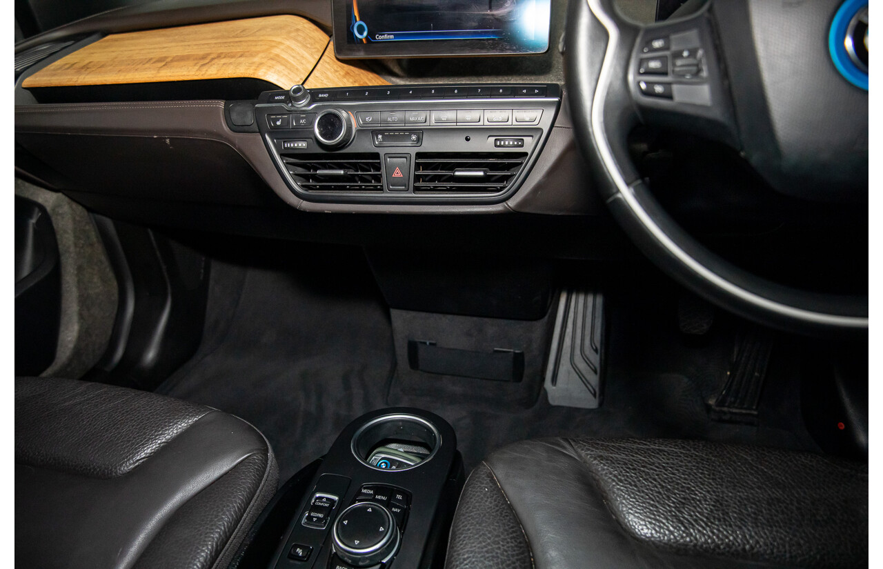 4/2016 BMW i3 REx Hybrid (RWD) IO1 4d Hatchback Mineral Grey/Fluid Black 0.6L - 125kW Electric