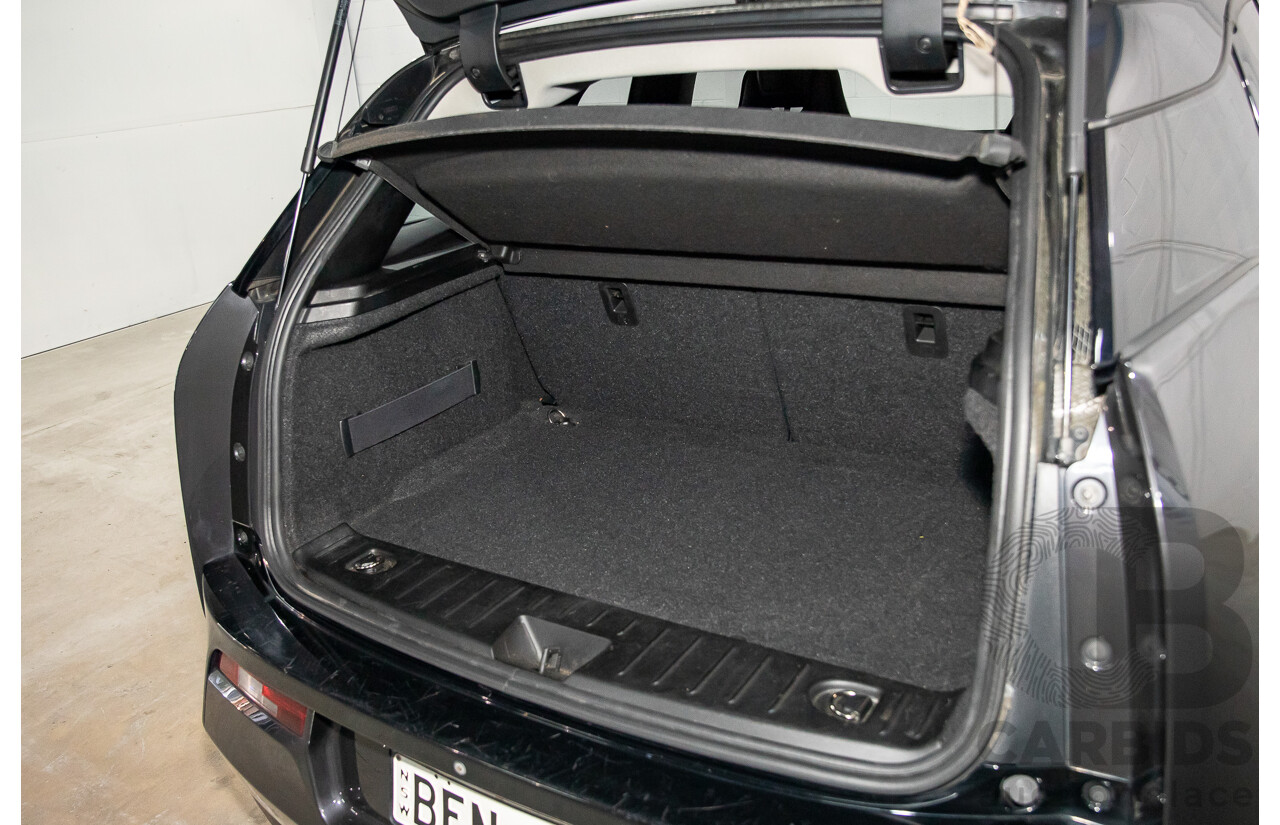 4/2016 BMW i3 REx Hybrid (RWD) IO1 4d Hatchback Mineral Grey/Fluid Black 0.6L - 125kW Electric