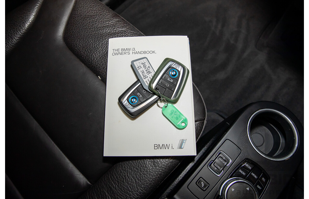 4/2016 BMW i3 REx Hybrid (RWD) IO1 4d Hatchback Mineral Grey/Fluid Black 0.6L - 125kW Electric