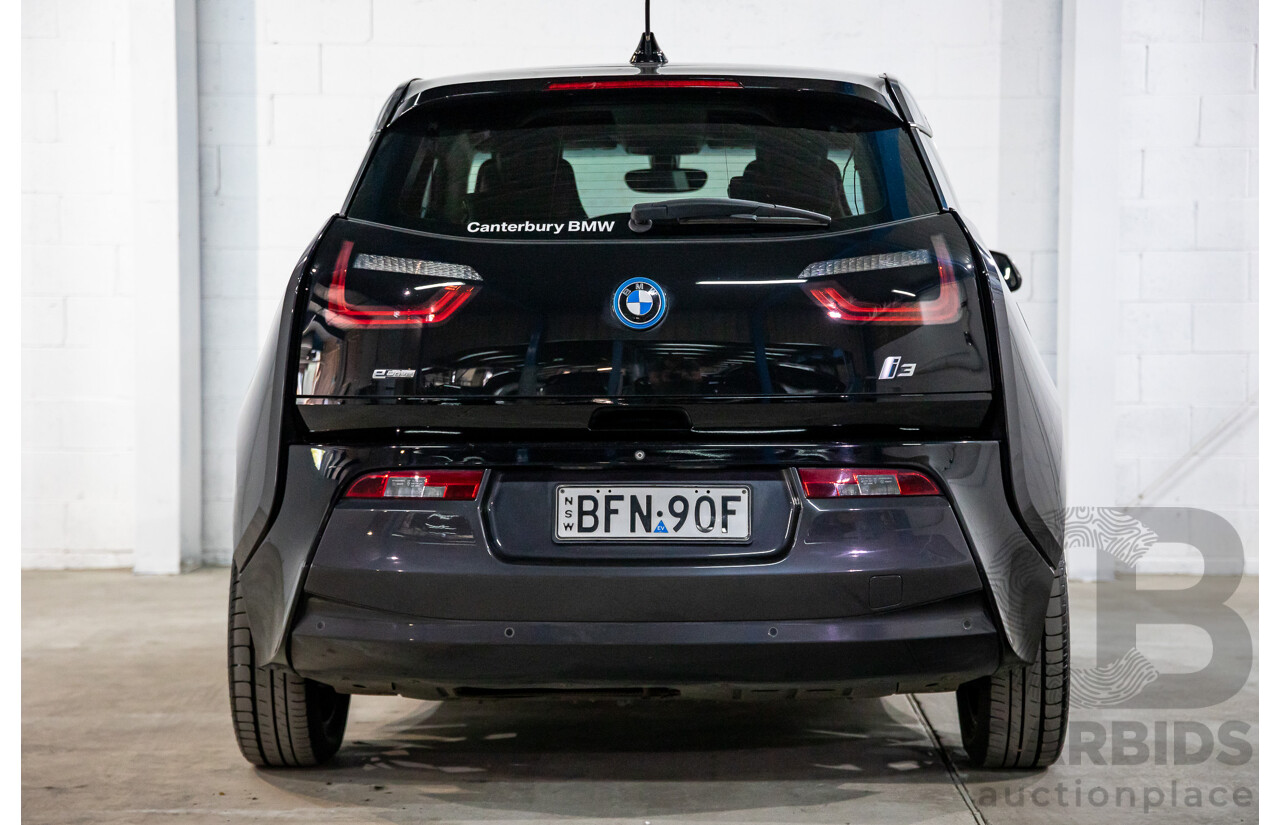 4/2016 BMW i3 REx Hybrid (RWD) IO1 4d Hatchback Mineral Grey/Fluid Black 0.6L - 125kW Electric