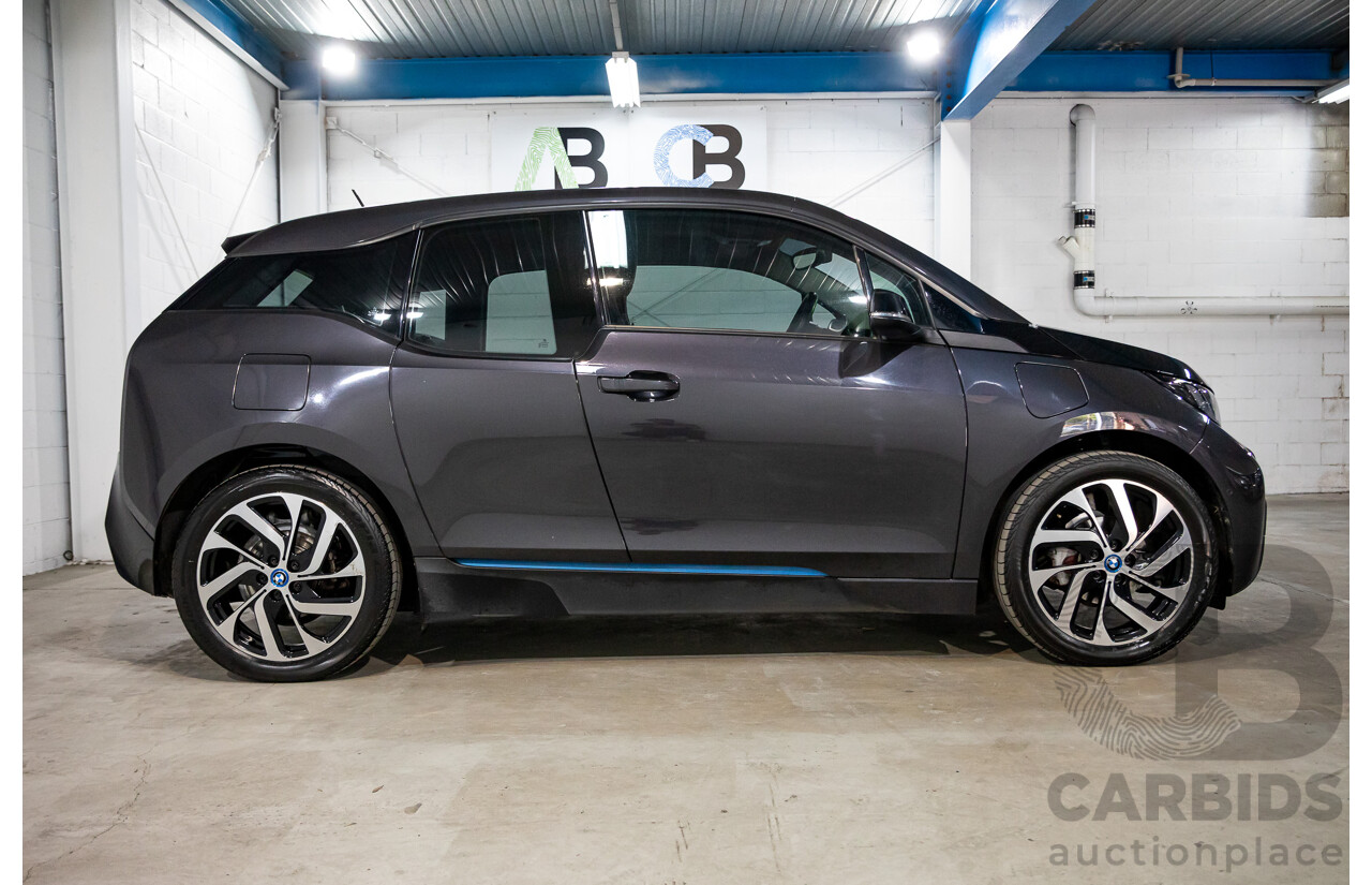 4/2016 BMW i3 REx Hybrid (RWD) IO1 4d Hatchback Mineral Grey/Fluid Black 0.6L - 125kW Electric