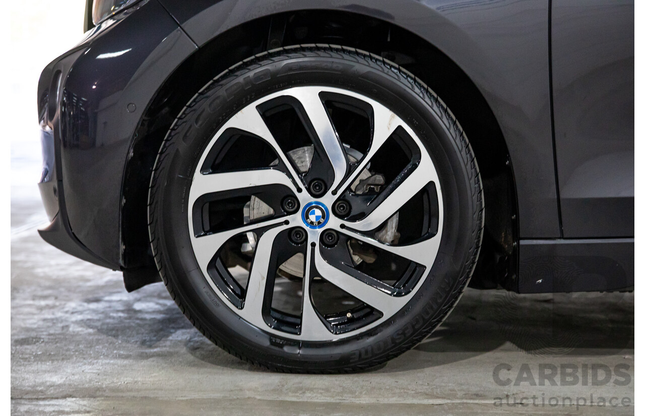 4/2016 BMW i3 REx Hybrid (RWD) IO1 4d Hatchback Mineral Grey/Fluid Black 0.6L - 125kW Electric