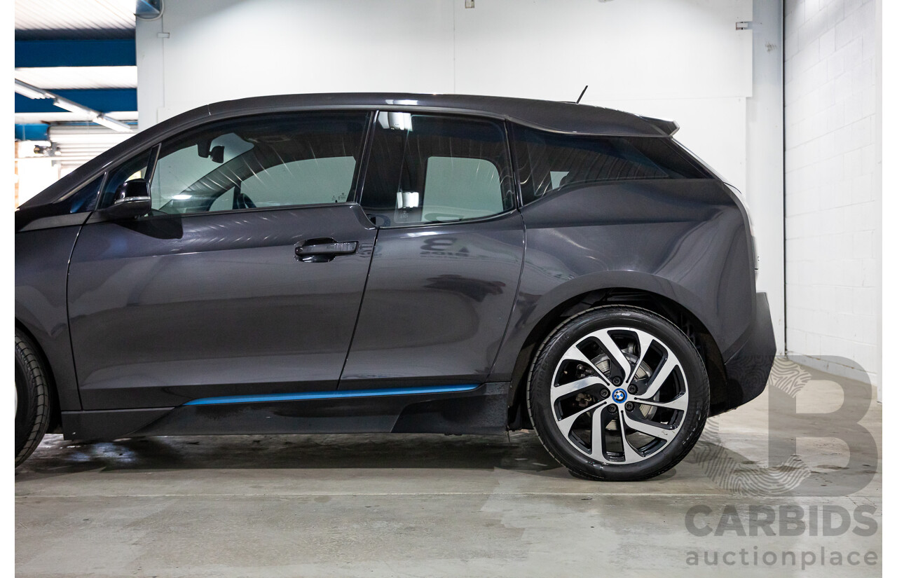 4/2016 BMW i3 REx Hybrid (RWD) IO1 4d Hatchback Mineral Grey/Fluid Black 0.6L - 125kW Electric