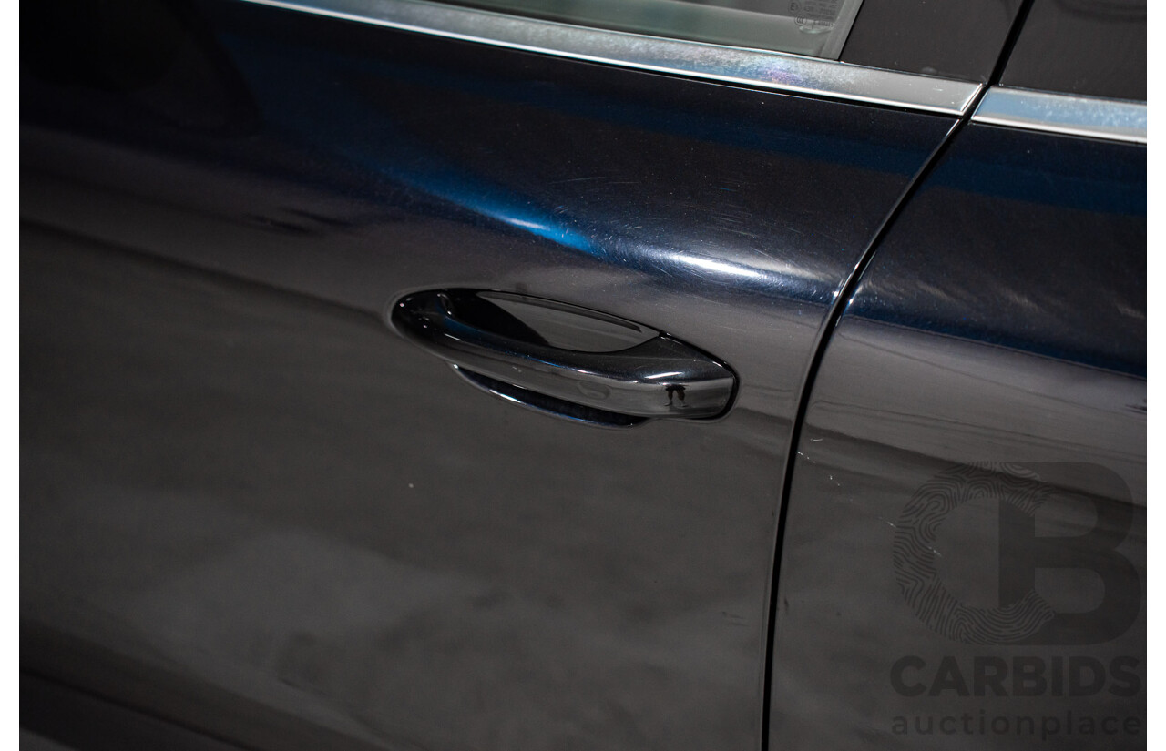 01/2016 Porsche Macan Turbo (AWD) MY16 4d Wagon Jet Black Metallic Twin Turbo V6 3.6L