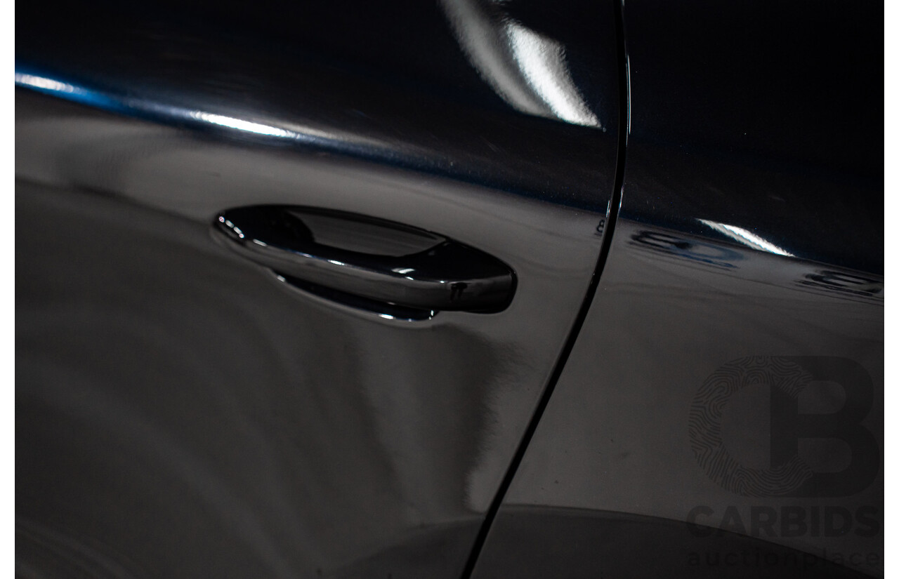 01/2016 Porsche Macan Turbo (AWD) MY16 4d Wagon Jet Black Metallic Twin Turbo V6 3.6L