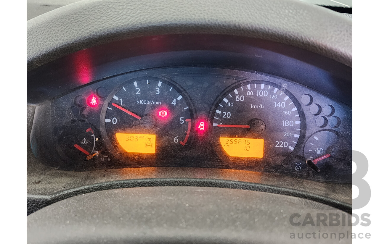 8/2011 Nissan Navara ST (4x4) D40 Dual Cab P/Up Grey 2.5L