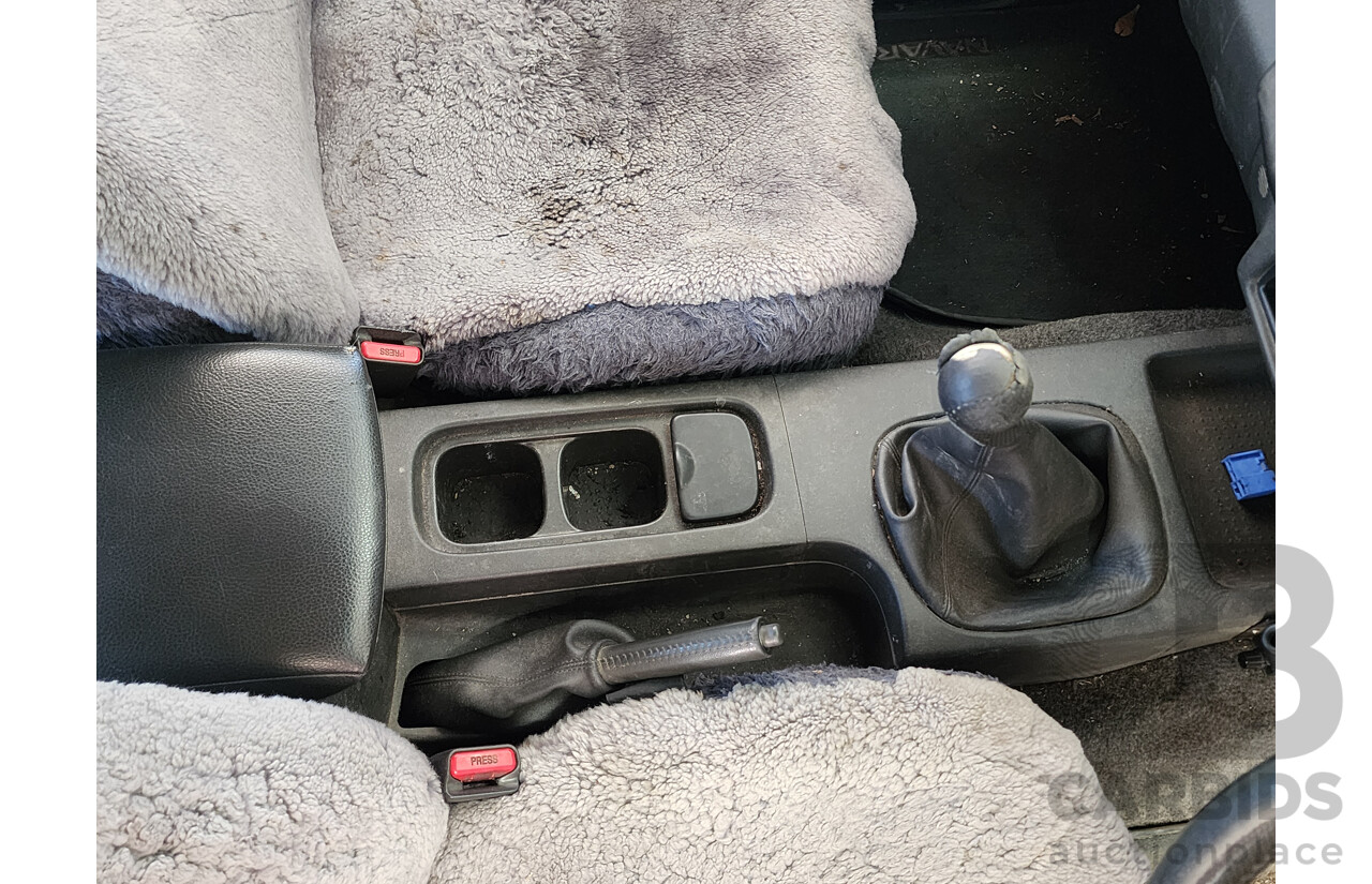 8/2011 Nissan Navara ST (4x4) D40 Dual Cab P/Up Grey 2.5L