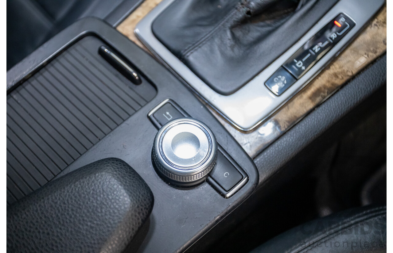 03/2009 Mercedes-Benz C63 AMG W204 4D Sedan Obsidian Black Metallic V8 6.2L