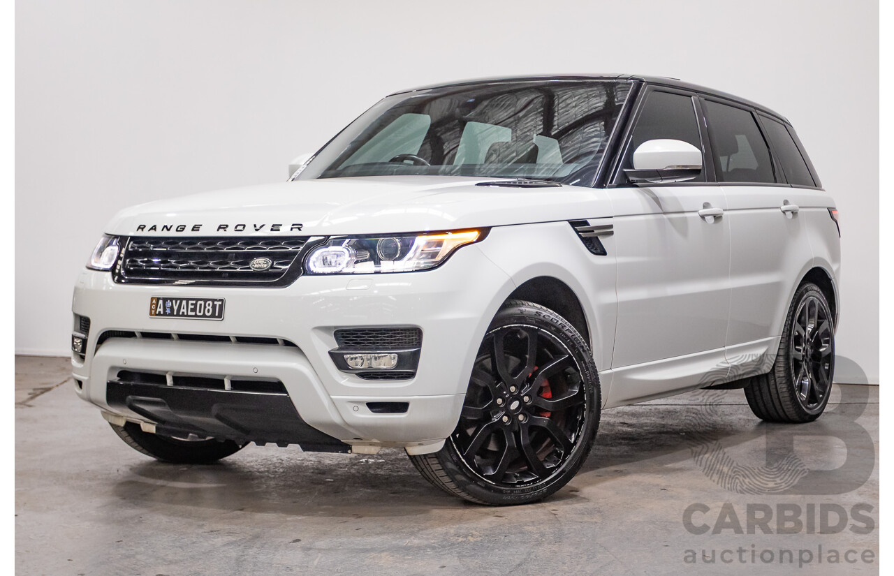 03/2014 Range Rover Range Rover Sport 3.0 TDV6 SE (AWD) LW 4D Wagon Fuji White Turbo Diesel 3.0L