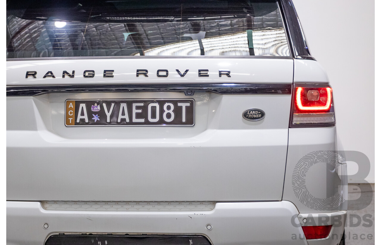 03/2014 Range Rover Range Rover Sport 3.0 TDV6 SE (AWD) LW 4D Wagon Fuji White Turbo Diesel 3.0L