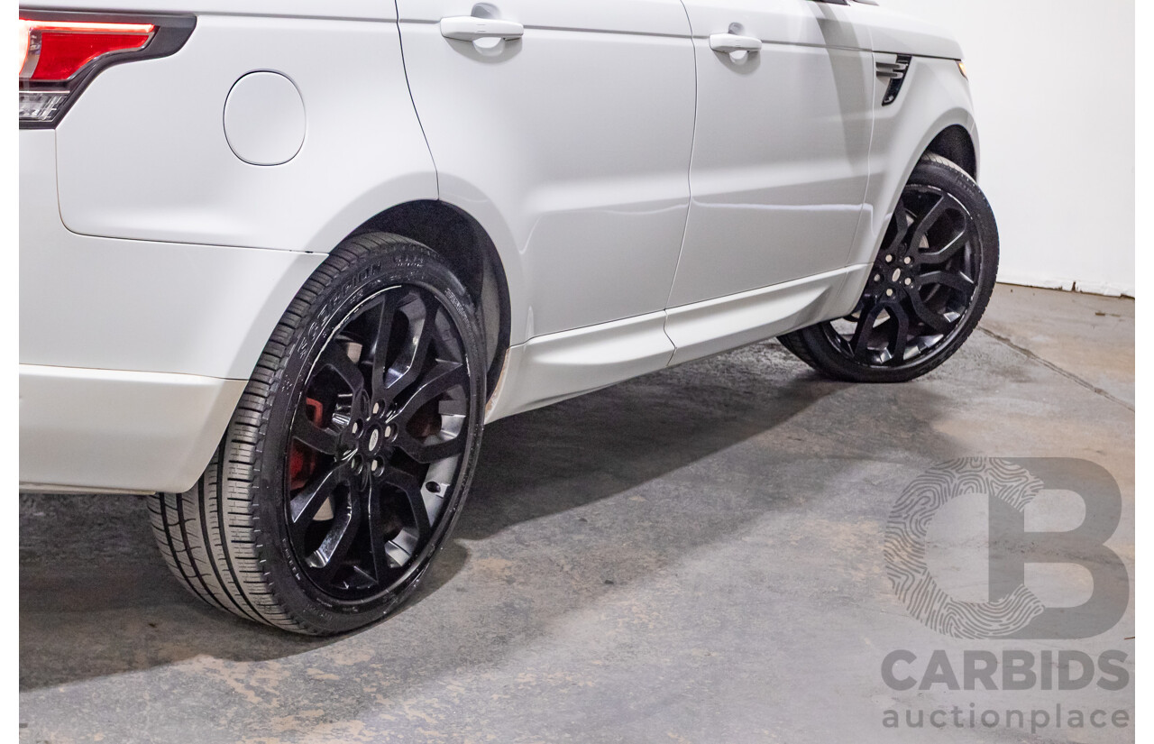 03/2014 Range Rover Range Rover Sport 3.0 TDV6 SE (AWD) LW 4D Wagon Fuji White Turbo Diesel 3.0L