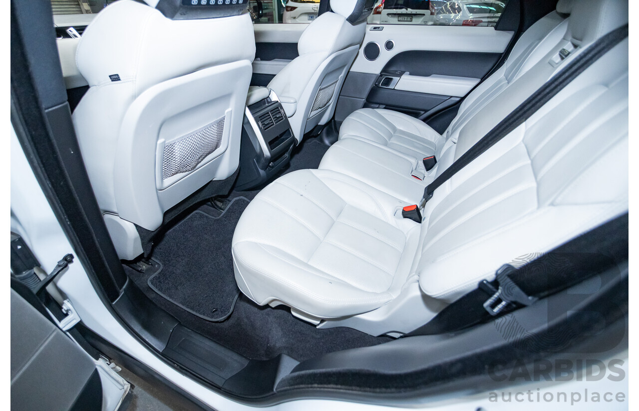 03/2014 Range Rover Range Rover Sport 3.0 TDV6 SE (AWD) LW 4D Wagon Fuji White Turbo Diesel 3.0L
