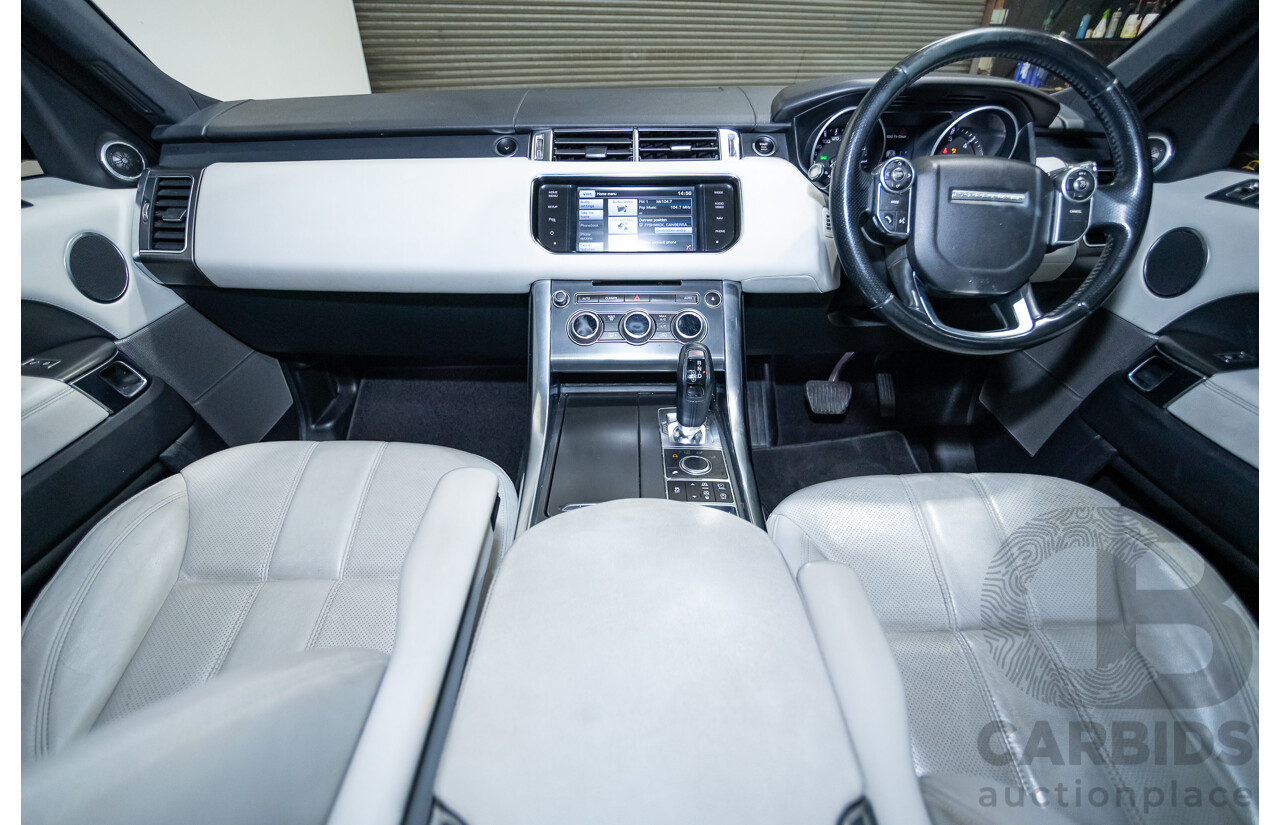 03/2014 Range Rover Range Rover Sport 3.0 TDV6 SE (AWD) LW 4D Wagon Fuji White Turbo Diesel 3.0L