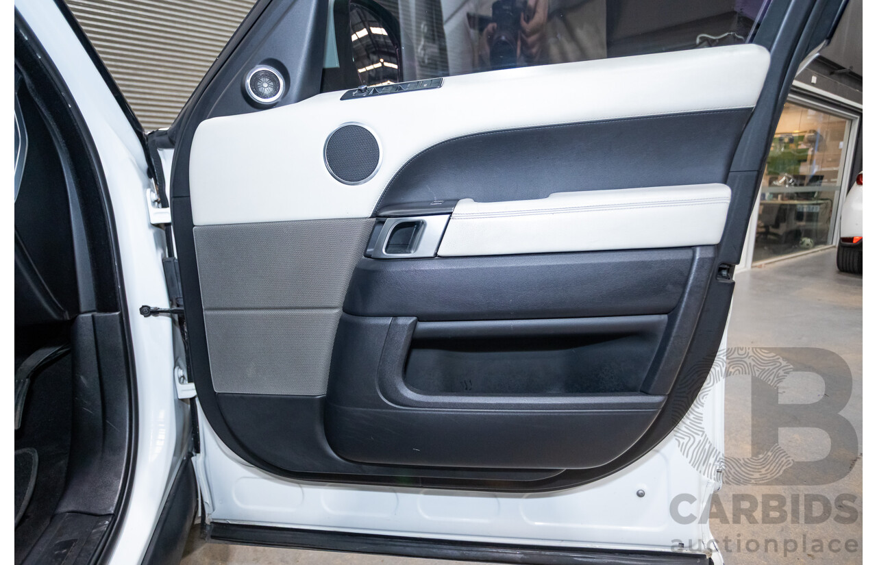 03/2014 Range Rover Range Rover Sport 3.0 TDV6 SE (AWD) LW 4D Wagon Fuji White Turbo Diesel 3.0L