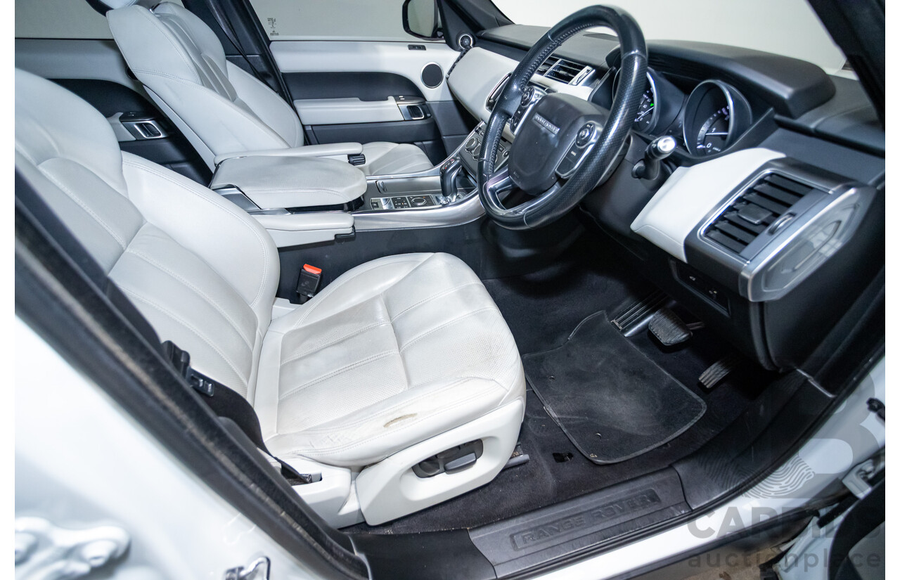 03/2014 Range Rover Range Rover Sport 3.0 TDV6 SE (AWD) LW 4D Wagon Fuji White Turbo Diesel 3.0L