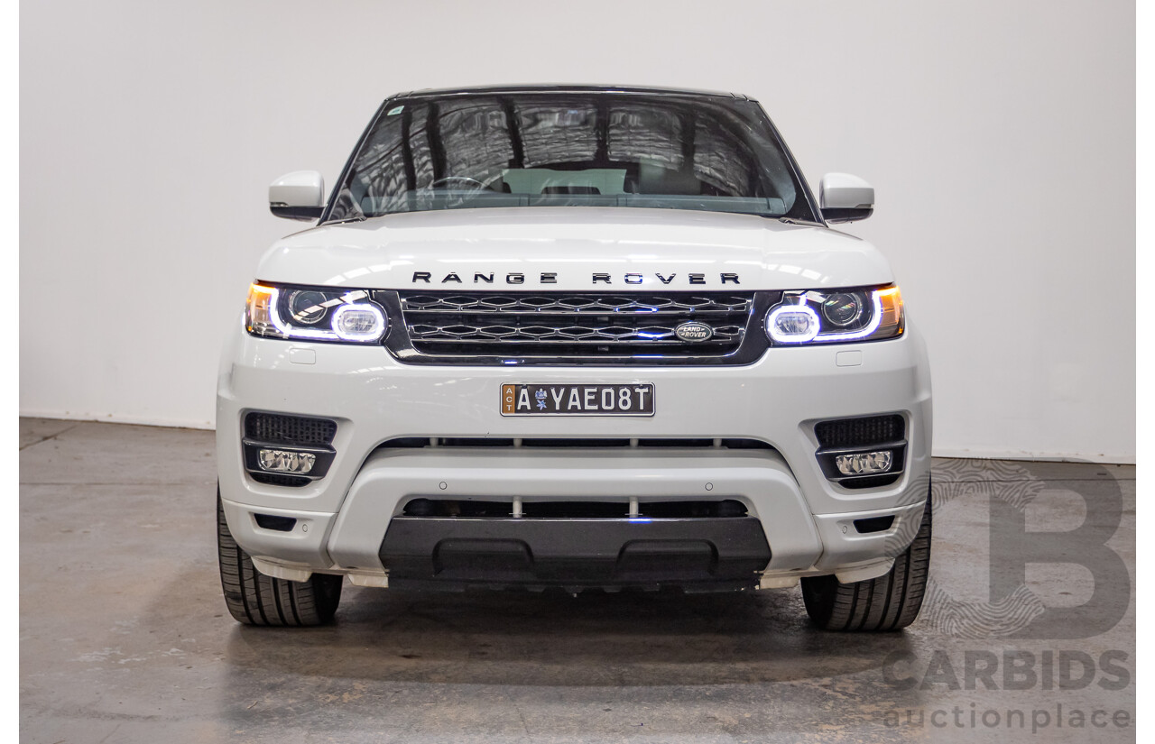 03/2014 Range Rover Range Rover Sport 3.0 TDV6 SE (AWD) LW 4D Wagon Fuji White Turbo Diesel 3.0L