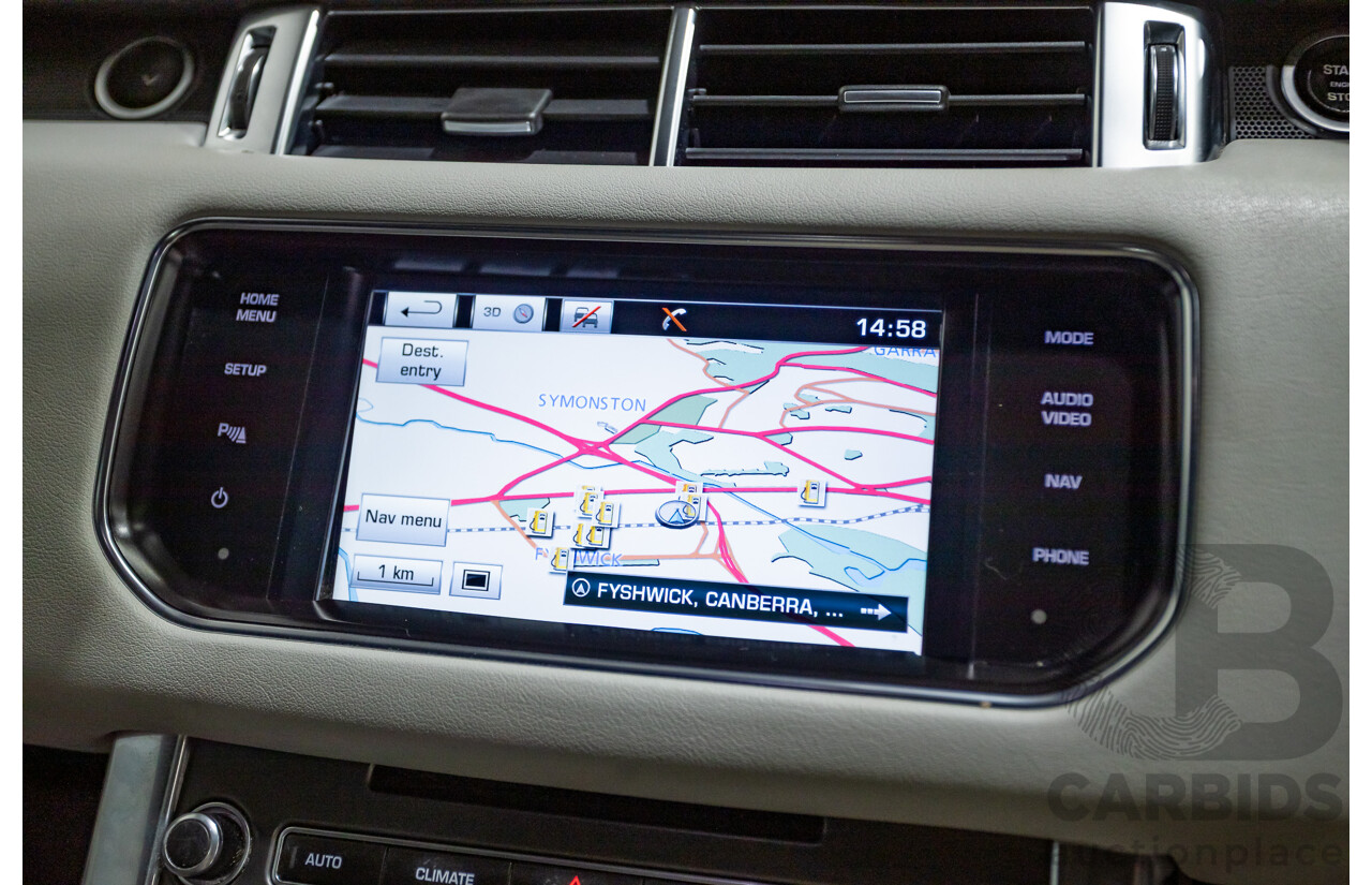 03/2014 Range Rover Range Rover Sport 3.0 TDV6 SE (AWD) LW 4D Wagon Fuji White Turbo Diesel 3.0L