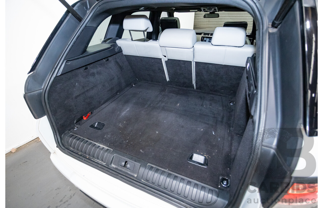 03/2014 Range Rover Range Rover Sport 3.0 TDV6 SE (AWD) LW 4D Wagon Fuji White Turbo Diesel 3.0L