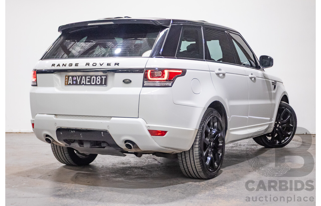 03/2014 Range Rover Range Rover Sport 3.0 TDV6 SE (AWD) LW 4D Wagon Fuji White Turbo Diesel 3.0L