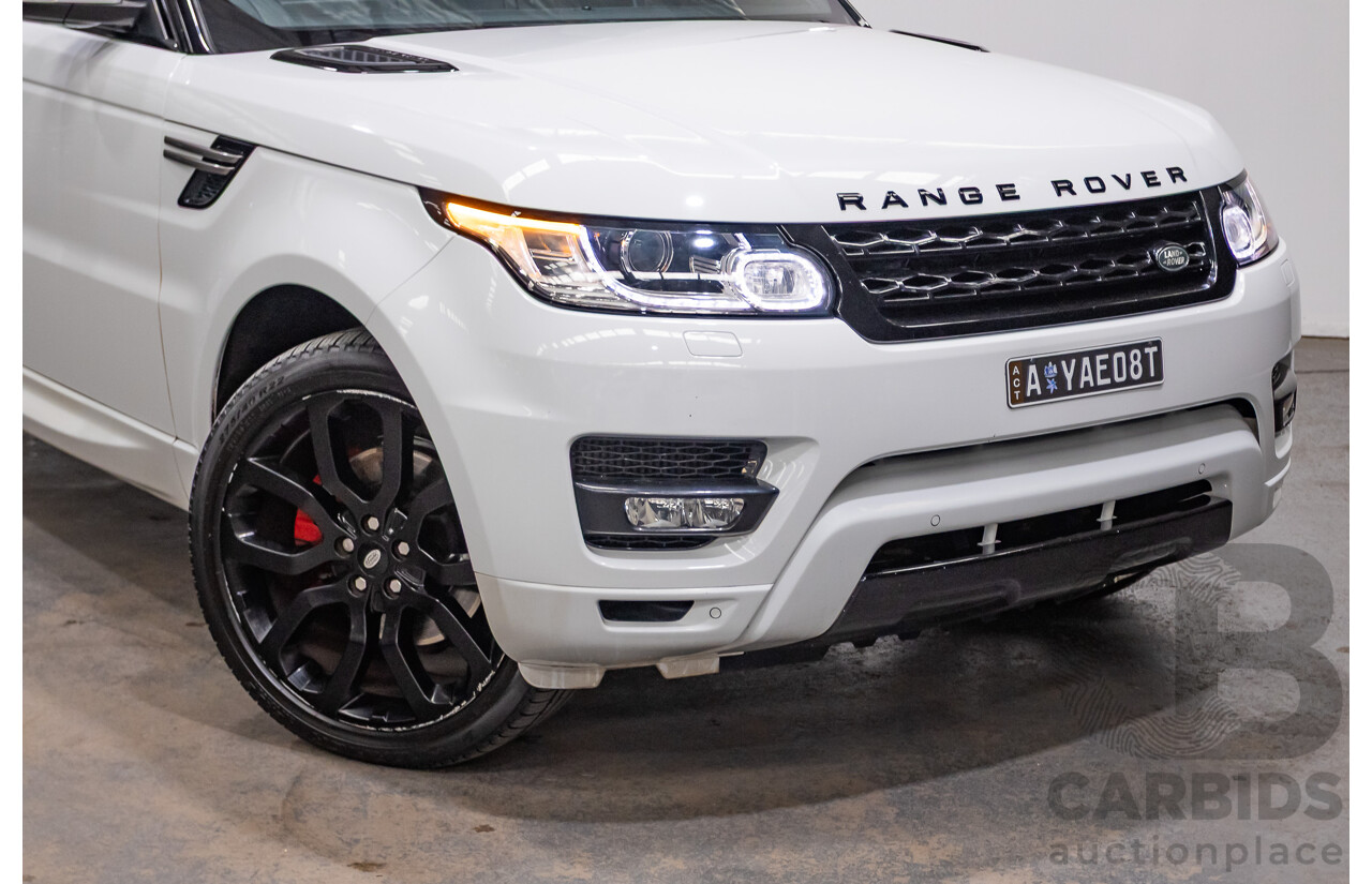 03/2014 Range Rover Range Rover Sport 3.0 TDV6 SE (AWD) LW 4D Wagon Fuji White Turbo Diesel 3.0L