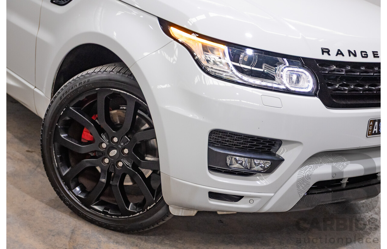 03/2014 Range Rover Range Rover Sport 3.0 TDV6 SE (AWD) LW 4D Wagon Fuji White Turbo Diesel 3.0L