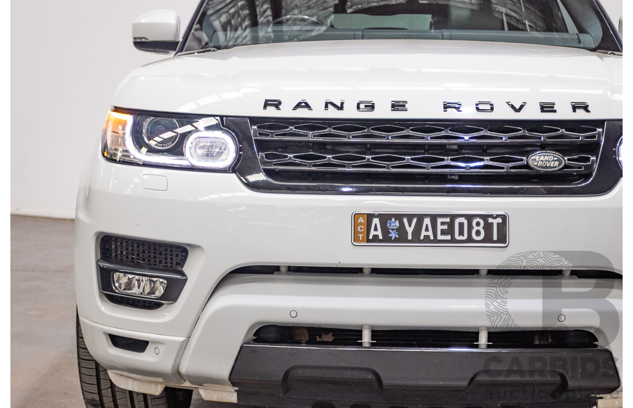 03/2014 Range Rover Range Rover Sport 3.0 TDV6 SE (AWD) LW 4D Wagon Fuji White Turbo Diesel 3.0L