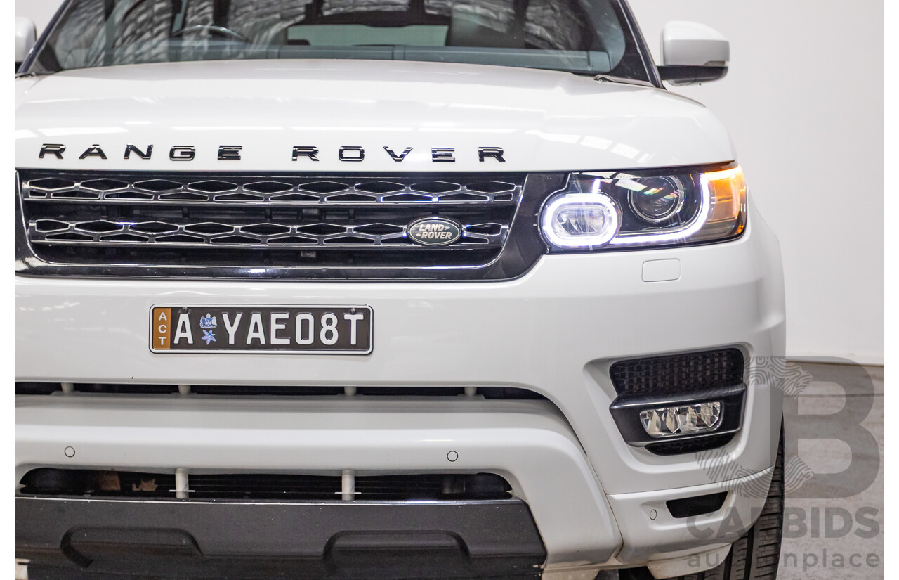 03/2014 Range Rover Range Rover Sport 3.0 TDV6 SE (AWD) LW 4D Wagon Fuji White Turbo Diesel 3.0L