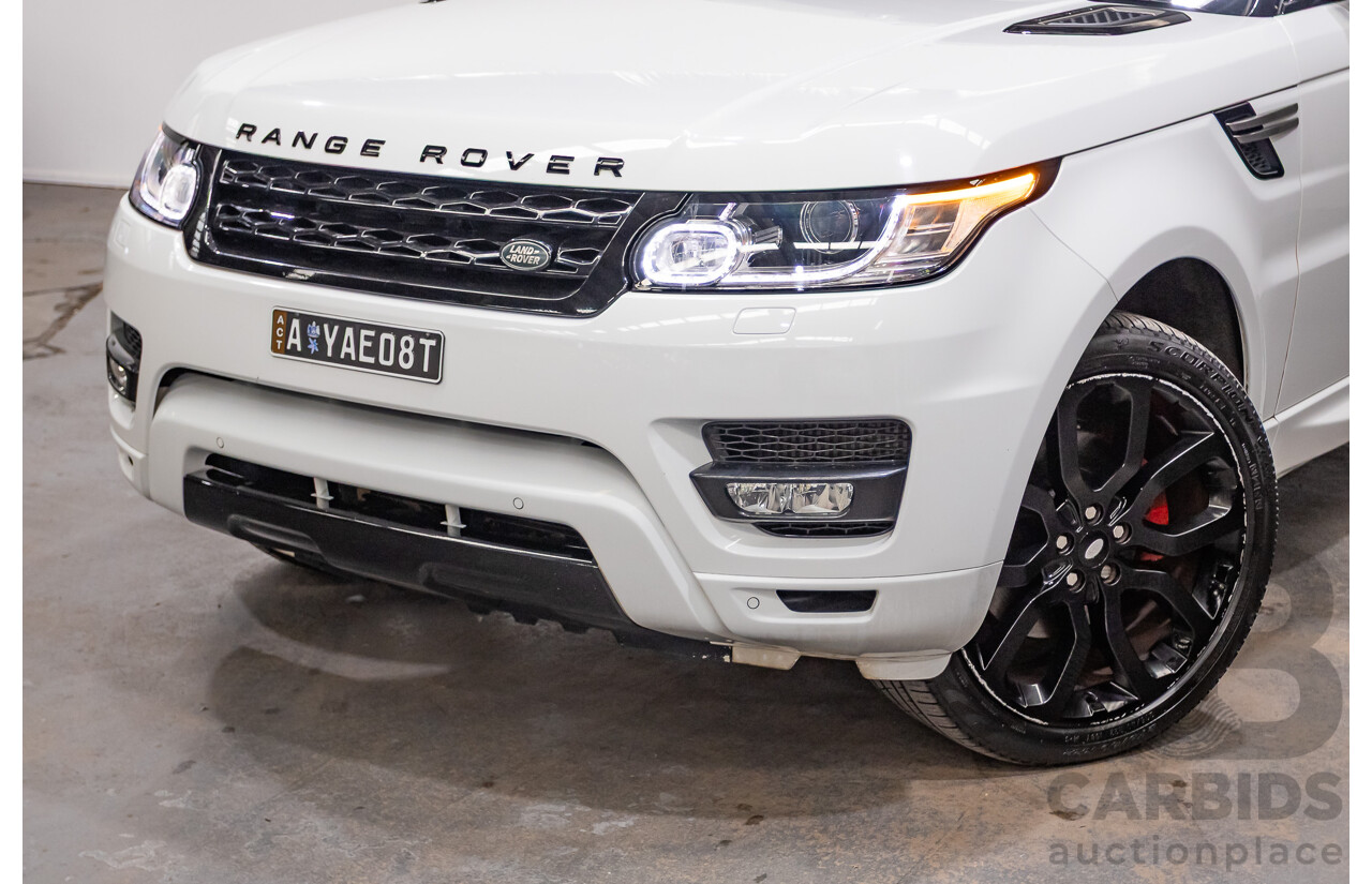 03/2014 Range Rover Range Rover Sport 3.0 TDV6 SE (AWD) LW 4D Wagon Fuji White Turbo Diesel 3.0L