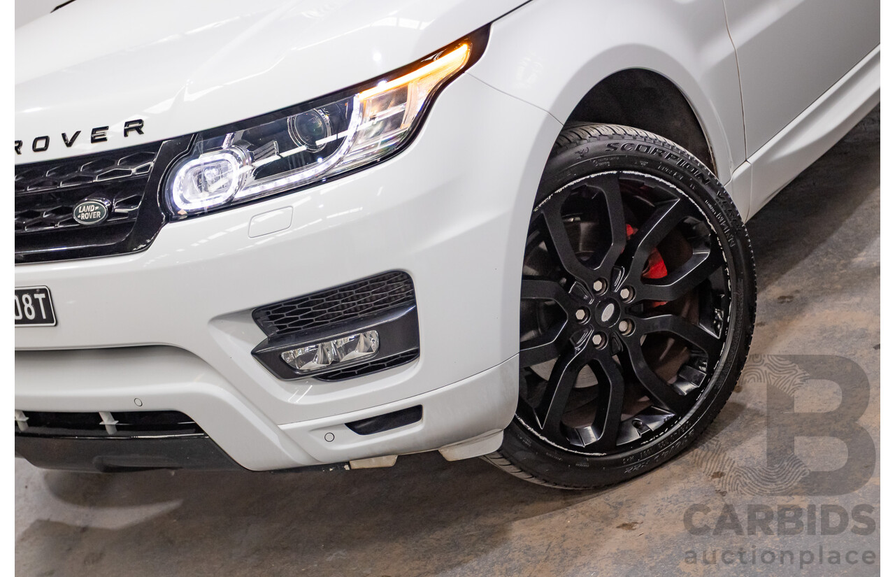 03/2014 Range Rover Range Rover Sport 3.0 TDV6 SE (AWD) LW 4D Wagon Fuji White Turbo Diesel 3.0L