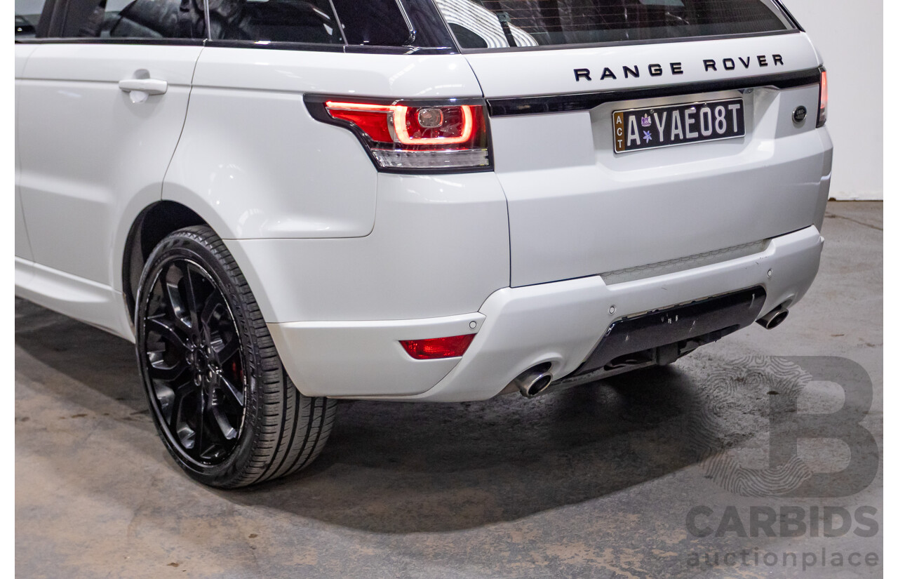03/2014 Range Rover Range Rover Sport 3.0 TDV6 SE (AWD) LW 4D Wagon Fuji White Turbo Diesel 3.0L