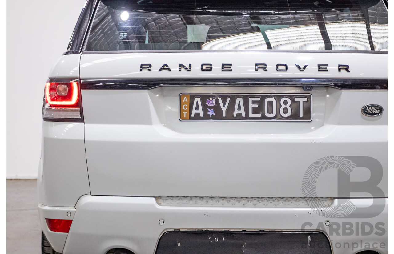 03/2014 Range Rover Range Rover Sport 3.0 TDV6 SE (AWD) LW 4D Wagon Fuji White Turbo Diesel 3.0L