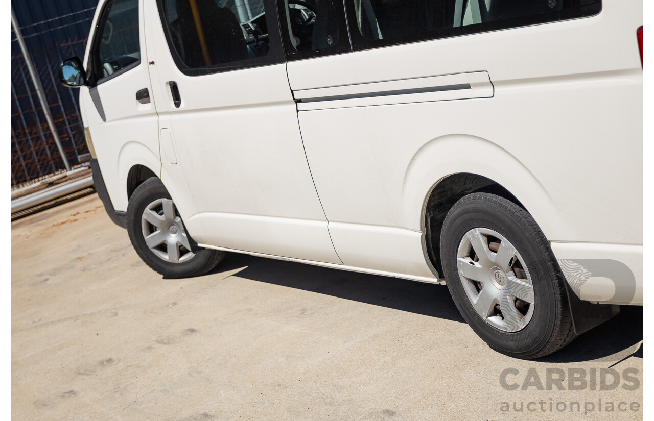 7/2008 Toyota Hiace Commuter KDH223R MY07 UPGRADE Bus White 3.0L - 10 seats
