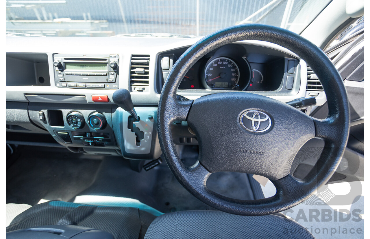 7/2008 Toyota Hiace Commuter KDH223R MY07 UPGRADE Bus White 3.0L - 10 seats