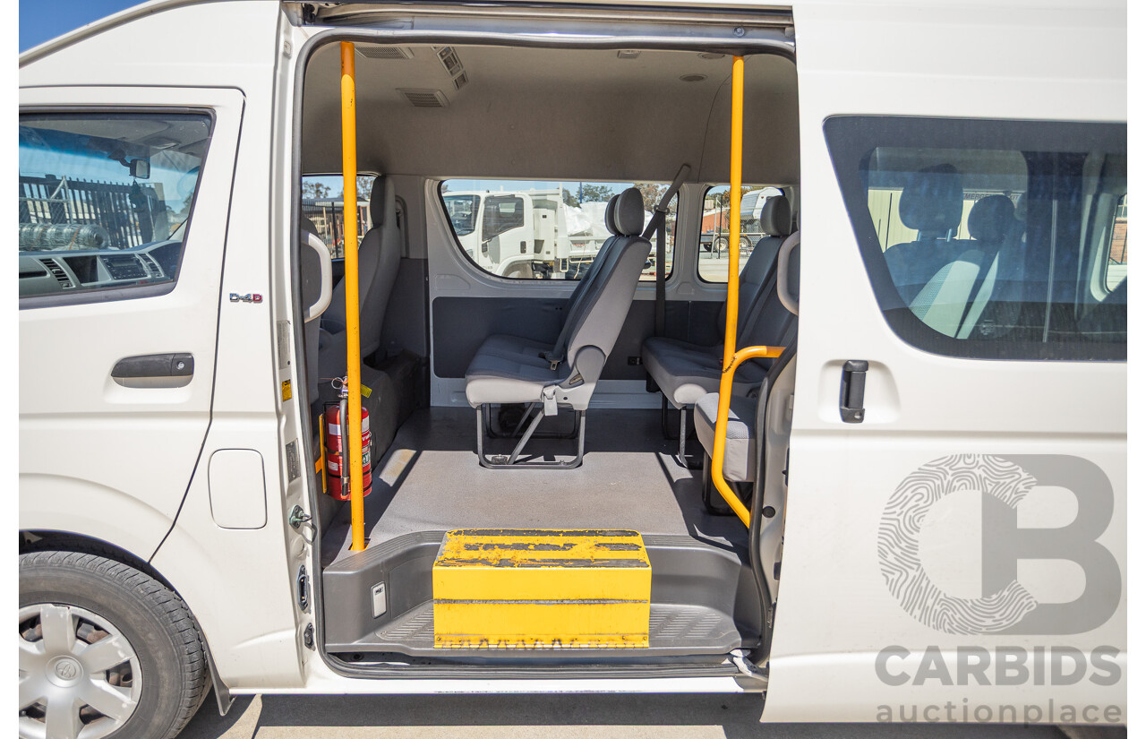 7/2008 Toyota Hiace Commuter KDH223R MY07 UPGRADE Bus White 3.0L - 10 seats