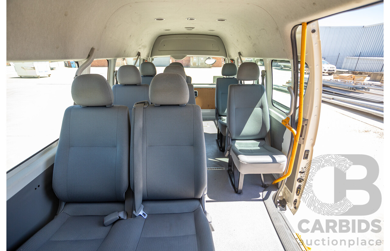 7/2008 Toyota Hiace Commuter KDH223R MY07 UPGRADE Bus White 3.0L - 10 seats