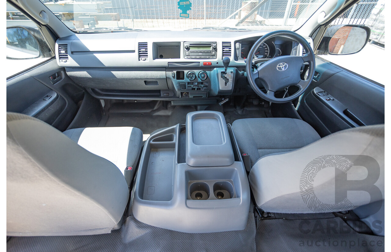 7/2008 Toyota Hiace Commuter KDH223R MY07 UPGRADE Bus White 3.0L - 10 seats