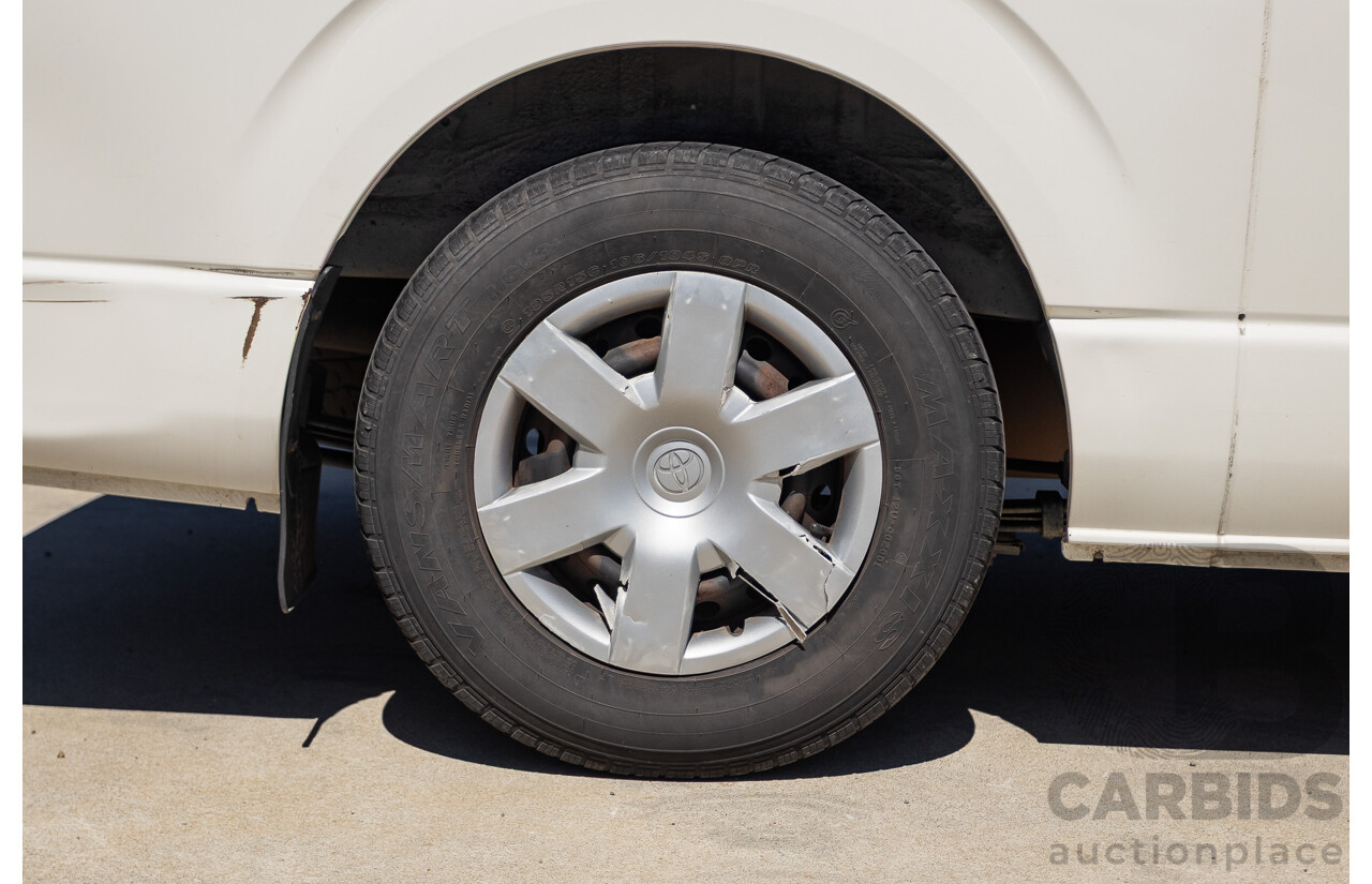 7/2008 Toyota Hiace Commuter KDH223R MY07 UPGRADE Bus White 3.0L - 10 seats