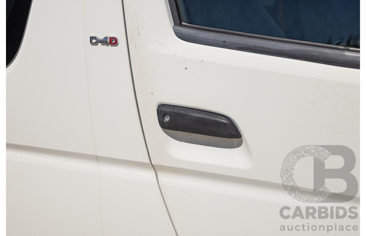 7/2008 Toyota Hiace Commuter KDH223R MY07 UPGRADE Bus White 3.0L - 10 seats
