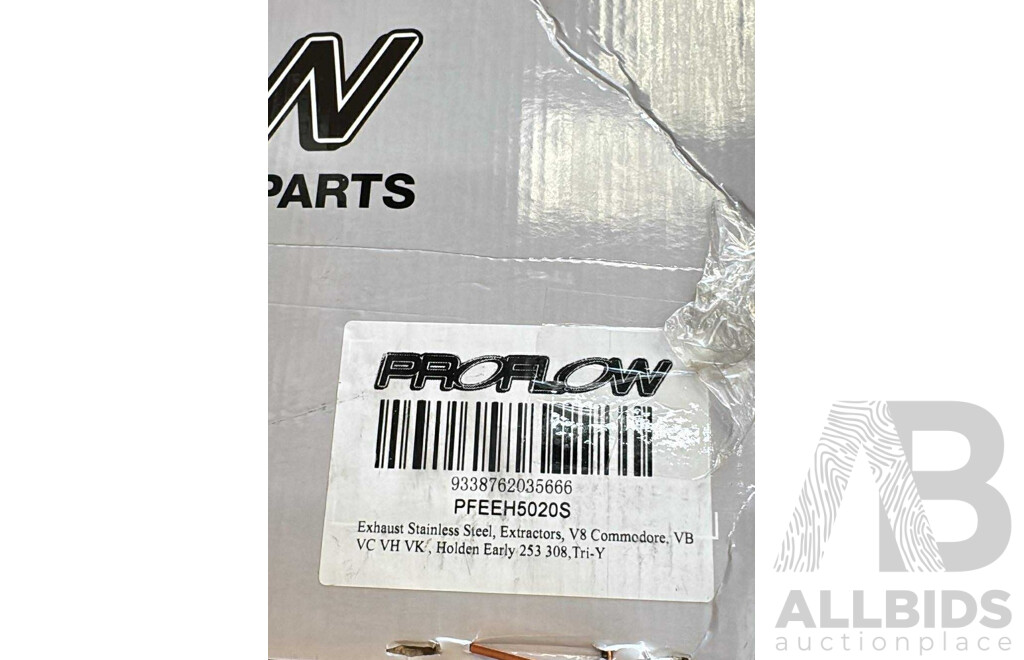 Proflow Performance Exhaust Header Complete Kit to Suit Early V8 Holden 253, 308, Tri - Y - ORP - $838.95