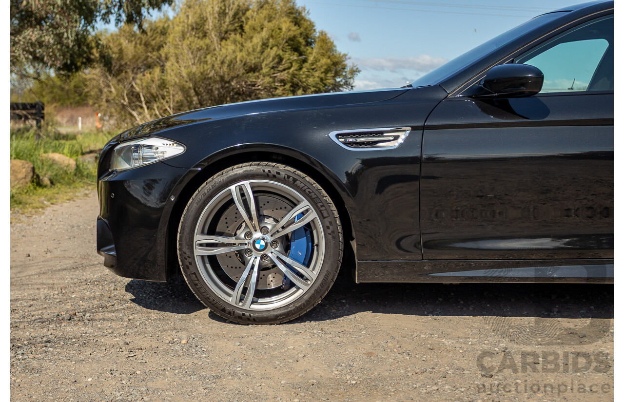 7/2012 BMW M5 F10 MY12 4d Sedan Sapphire Black Metallic Twin Turbo V8 4.4L