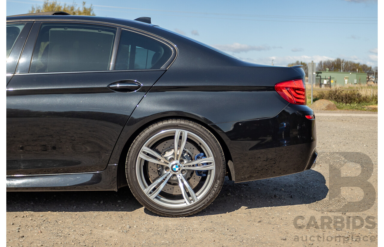 7/2012 BMW M5 F10 MY12 4d Sedan Sapphire Black Metallic Twin Turbo V8 4.4L