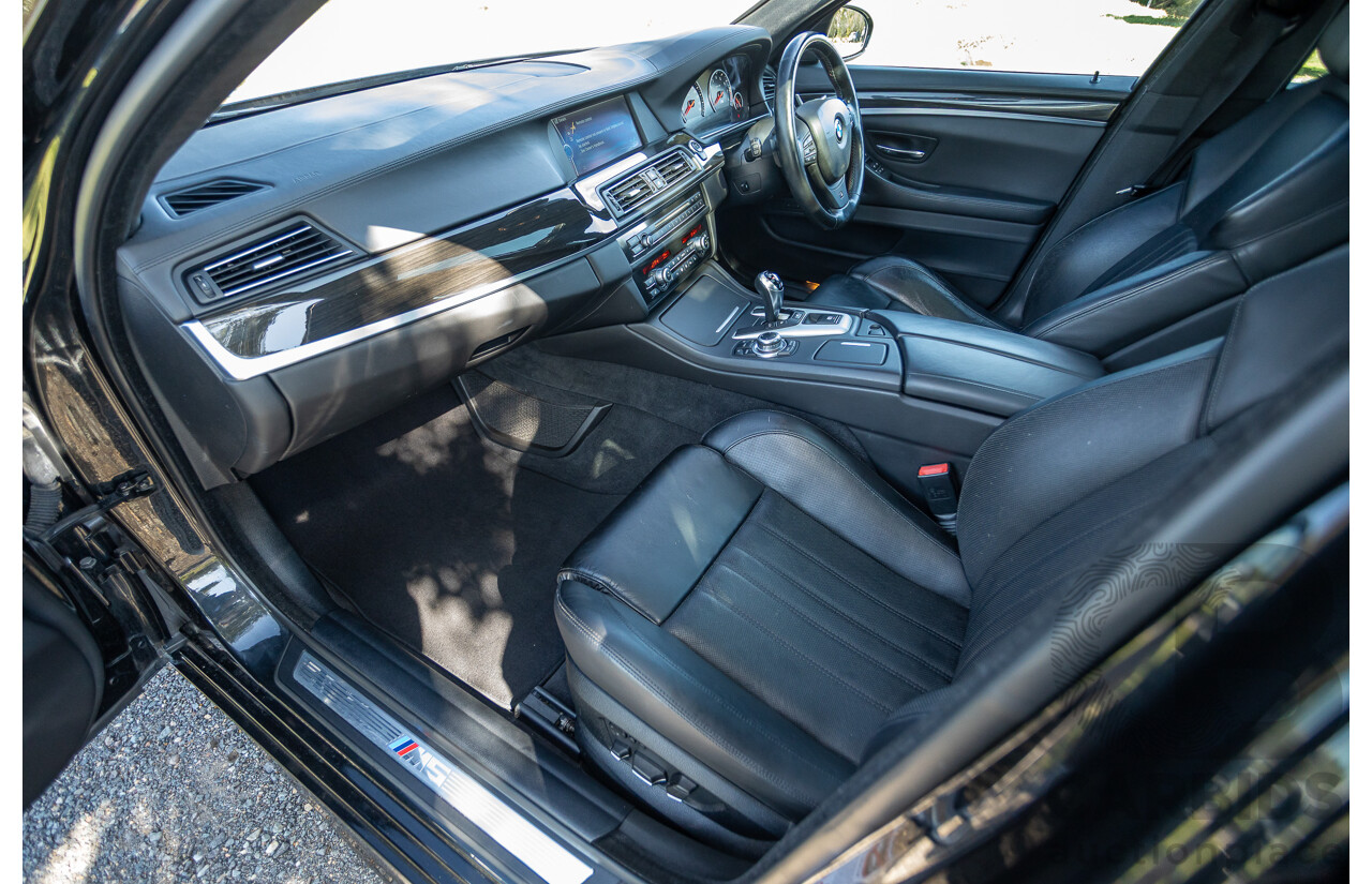 7/2012 BMW M5 F10 MY12 4d Sedan Sapphire Black Metallic Twin Turbo V8 4.4L