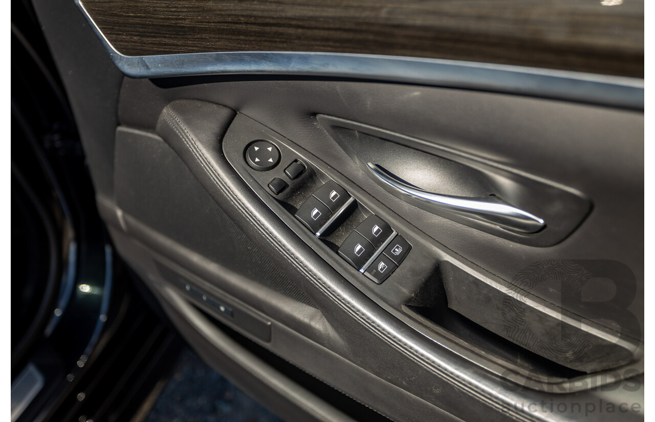 7/2012 BMW M5 F10 MY12 4d Sedan Sapphire Black Metallic Twin Turbo V8 4.4L