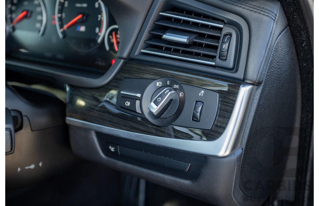 7/2012 BMW M5 F10 MY12 4d Sedan Sapphire Black Metallic Twin Turbo V8 4.4L